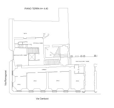 PIACENZA – PALAZZO COSTA FERRARI Pianta principale