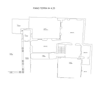 PIACENZA – PALAZZO COSTA FERRARI Pianta principale