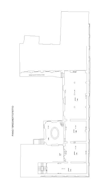 PIACENZA – PALAZZO COSTA FERRARI Pianta principale