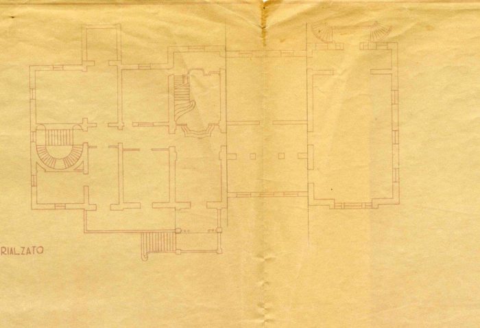Schio (VI) – Villino Rossi Pianta principale