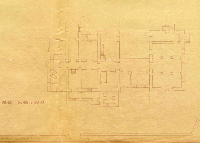 Schio (VI) – Villino Rossi Pianta principale