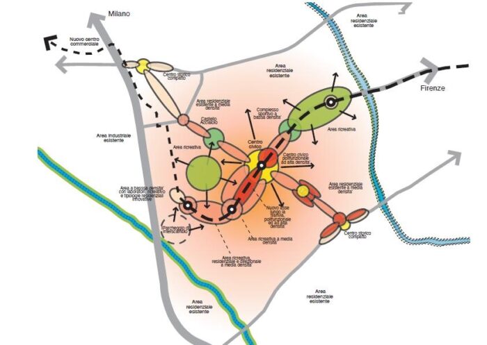 Scandicci (FI) – New Urban Centre, Plan Director Richard Rogers