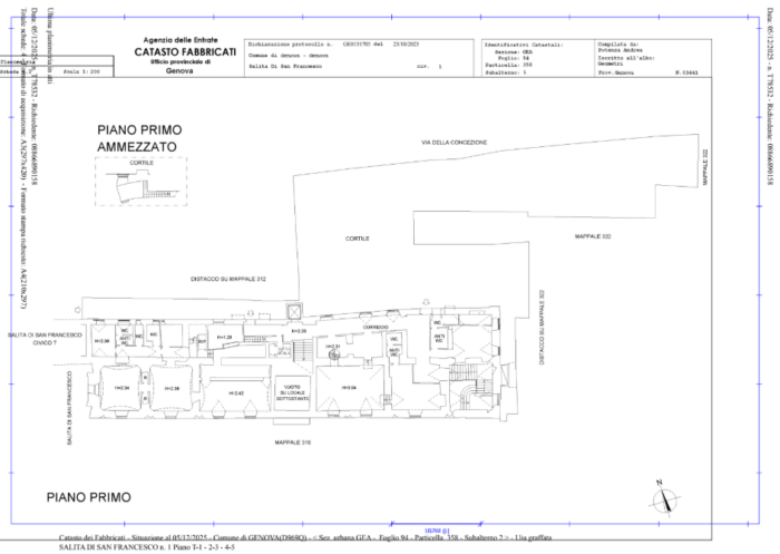 Genova – Palazzo Galliera (Investire nella Storia) floorplan