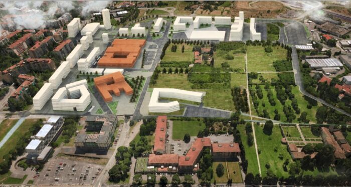 Scandicci (FI) – New Urban Centre, Plan Director Richard Rogers