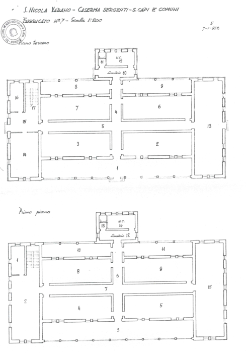 Cagnano Varano (FG) – Ex Idroscalo Pianta principale