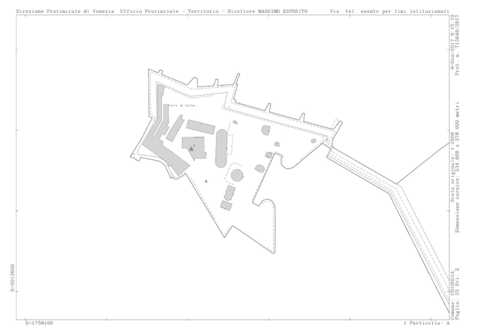 Chioggia (VE) – Valorizzazione Compendio Forte San Felice Pianta principale