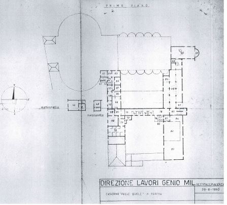 PARMA – Ex Convento Eremitani Pianta principale