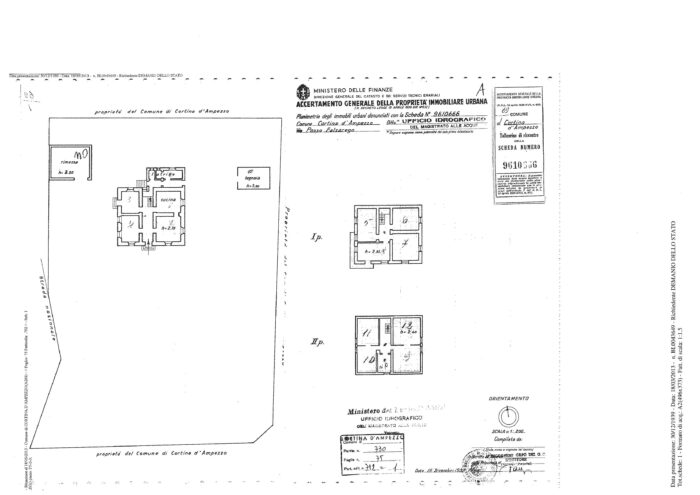 Cortina d’Ampezzo (BL) – Ex Casa Forestale a Passo Falzarego Pianta principale