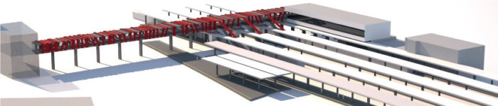 Torino – Lingotto FS, Bridge Station