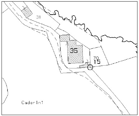 Siracusa – Faro Dromo Caderini Pianta principale