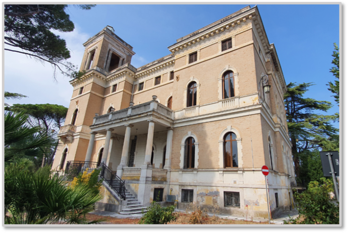 Loreto (AN) – Villa «Bonci» ed aliquote pertinenziali