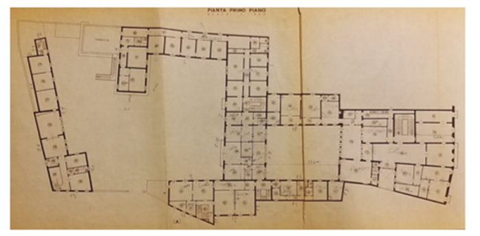 Padova – Complesso Palazzo «Da Zara» Pianta principale