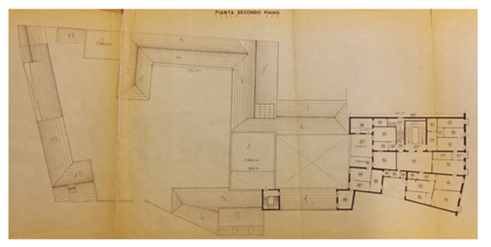 Padova – Complesso Palazzo «Da Zara» Pianta principale