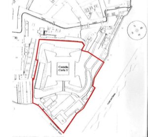 Capua (CE) – Castello «Carlo V» Pianta principale