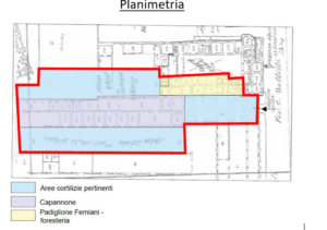 Caserta – Complesso Padiglione «Femiani» Pianta principale