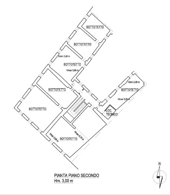 Piacenza – Post Office Building floorplan