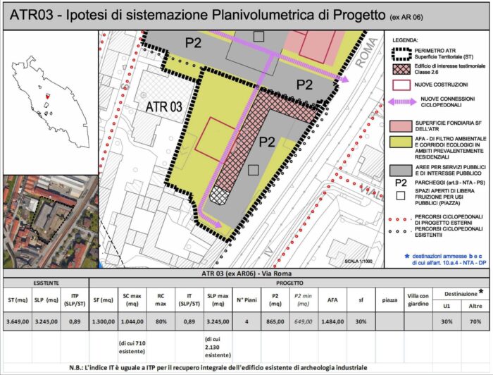 Cabiate (CO) – Progetto “casa-lavoro 4.0-L’arte del fare (abitare e lavorare), unita all’innovazione” Pianta principale