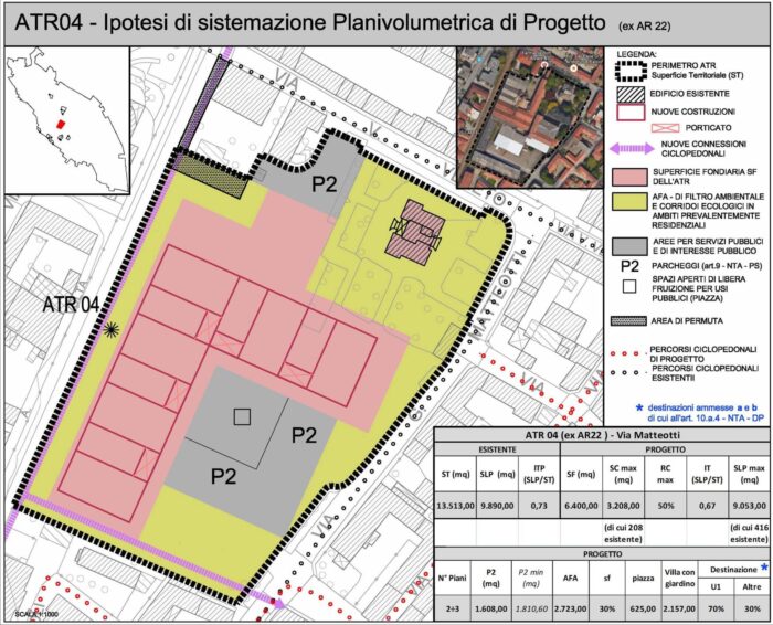 Cabiate (CO) – Progetto “casa-lavoro 4.0-L’arte del fare (abitare e lavorare), unita all’innovazione” Pianta principale