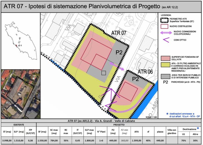 Cabiate (CO) – Progetto “casa-lavoro 4.0-L’arte del fare (abitare e lavorare), unita all’innovazione” Pianta principale