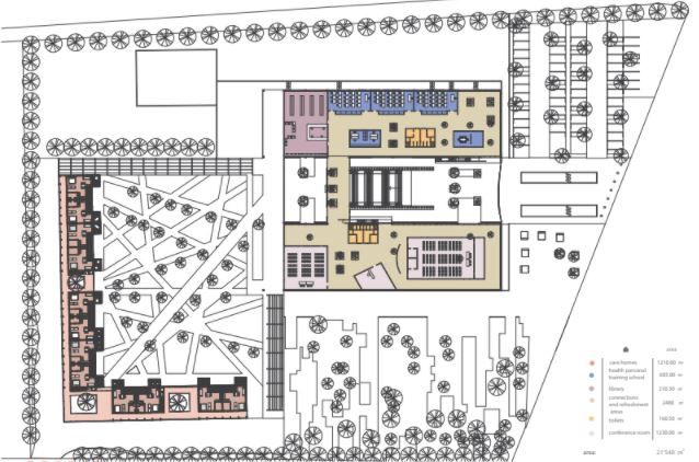 Quistello (MN) – Nuovo centro specializzato Q-Rehab Pianta principale