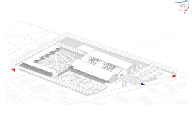 Quistello (MN) – Nuovo centro specializzato Q-Rehab Pianta principale