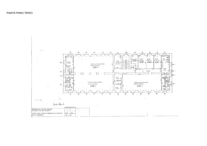 Bellano (LC) – Ex Collegio Giglio Pianta principale