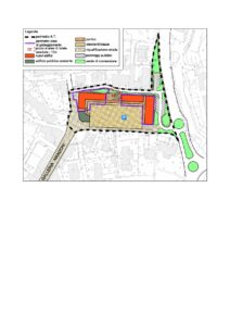 Lesmo (MB) – Progetto riqualificazione Ex Plesso Scolastico Via IV Novembre e centro storico Pianta principale