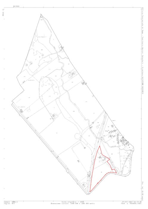 Roma Appia Antica (RM) – Casal Rotondo Pianta principale