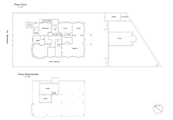 Villa Montebello floorplan