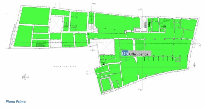 PISA – EDIFICIO CIELO/TERRA IN VIA SAN MARTINO, 100 Pianta principale