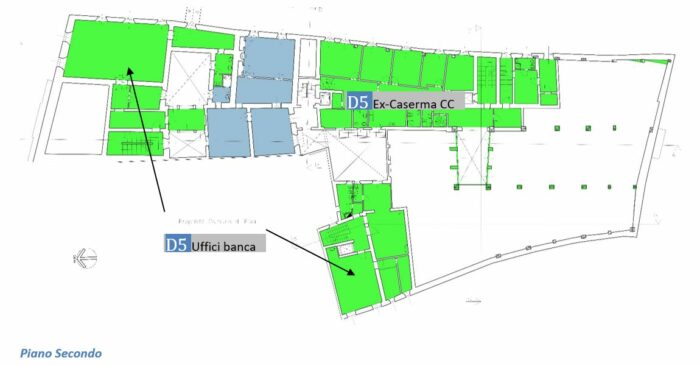 PISA – EDIFICIO CIELO/TERRA IN VIA SAN MARTINO, 100 Pianta principale