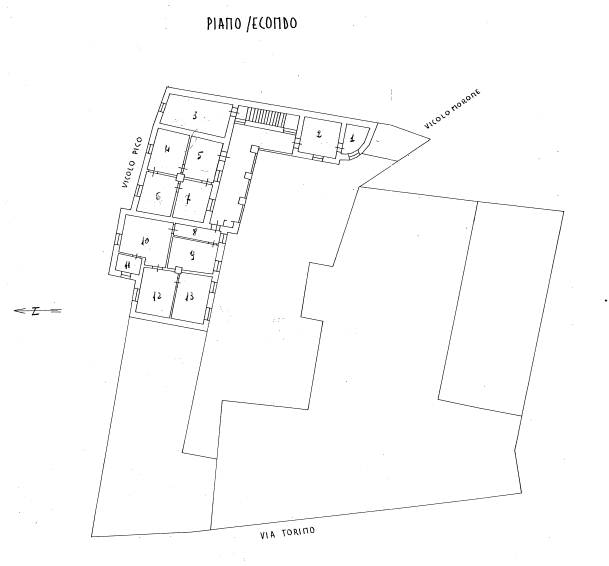 Casale Monferrato (AL) – Ex Panificio Militare Pianta principale