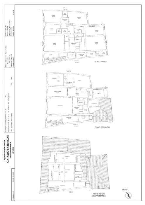 Lucignano (AR) – Ex Ospedale di S. Anna Pianta principale