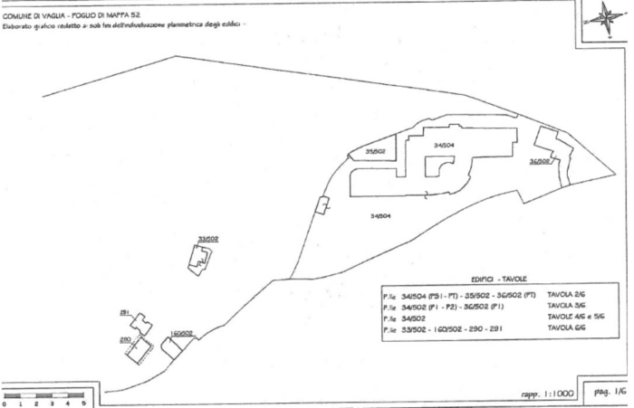 Vaglia (FI) – Former Banti Sanatorium floorplan