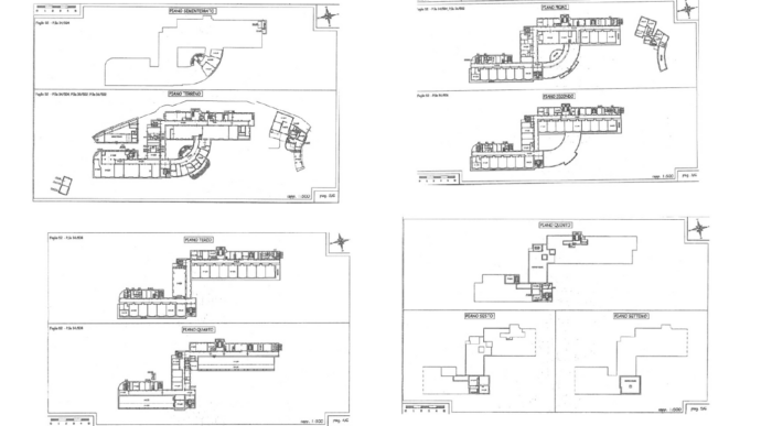 Vaglia (FI) – Former Banti Sanatorium floorplan