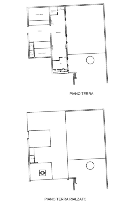 Monteriggioni (SI) – Villa Parigini Pianta principale