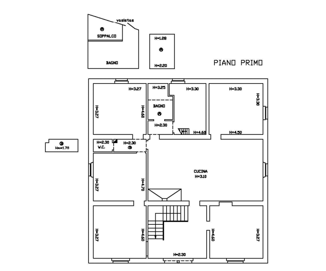 Sovicille (SI) – Ex Podere San Marco Pianta principale