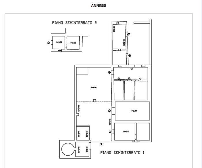 Sovicille (SI) – Ex Podere San Marco Pianta principale
