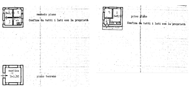 VARESE LIGURE (SP) – CASALETTI EX AZIENDA AGRICOLA Pianta principale