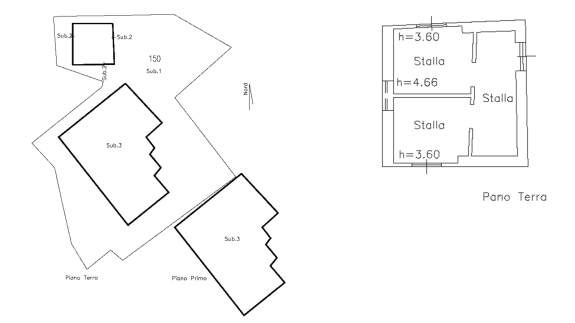 VARESE LIGURE (SP) – CASALETTI EX AZIENDA AGRICOLA Pianta principale