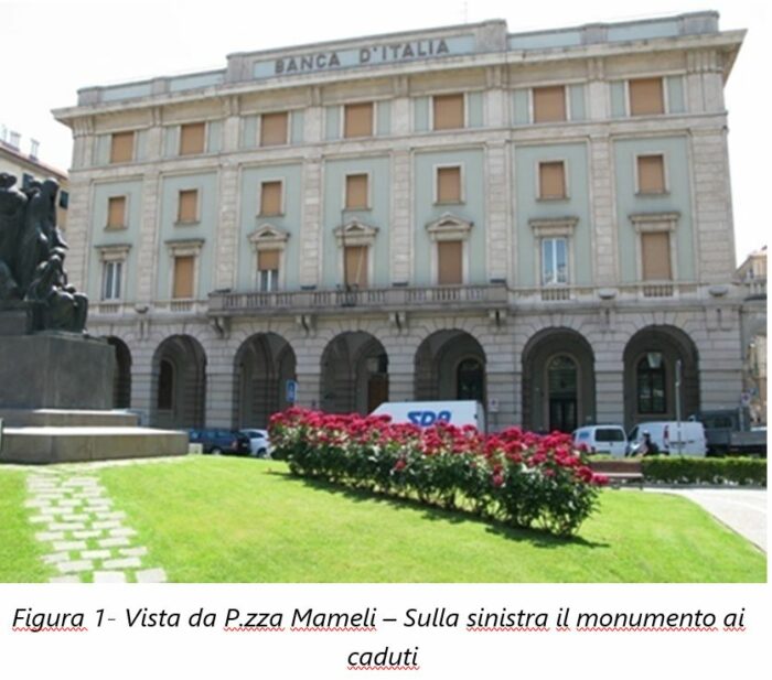 SAVONA (SV)- PALAZZO EX BANCA NAZIONALE PIAZZA MAMELI N.1