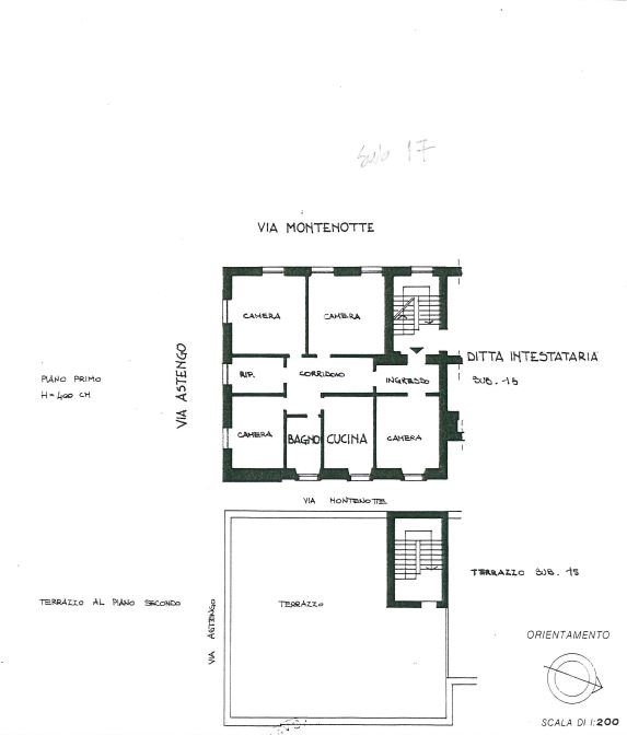 SAVONA (SV)- PALAZZO EX BANCA NAZIONALE PIAZZA MAMELI N.1 Pianta principale