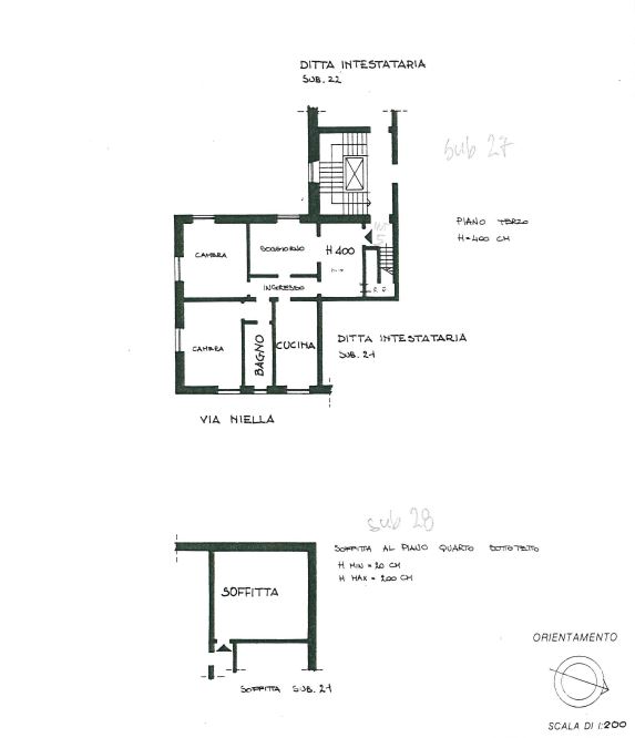 SAVONA (SV)- PALAZZO EX BANCA NAZIONALE PIAZZA MAMELI N.1 Pianta principale