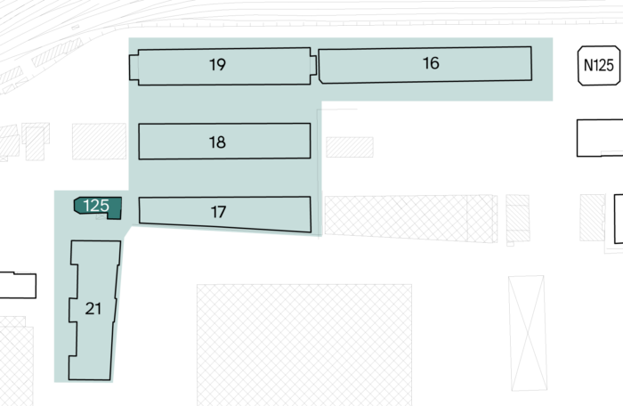 Trieste (TS) – Porto Vivo’s Warehouse 125 “Caricabatterie” floorplan