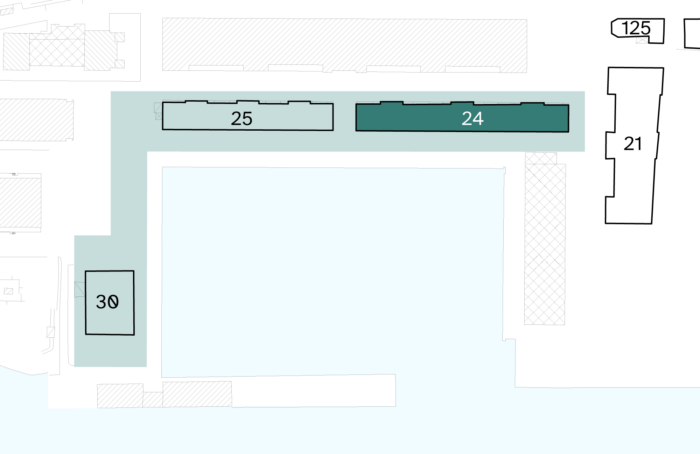 TRIESTE (TS) – HANGAR 24 DI PORTO VIVO Pianta principale