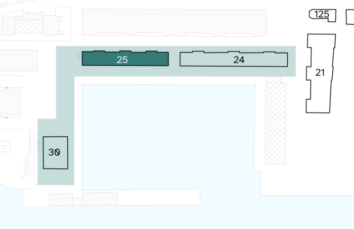 TRIESTE (TS) – HANGAR 25 DI PORTO VIVO Pianta principale