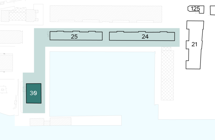 Trieste (TS) – Magazzino 30 di Porto Vivo Pianta principale