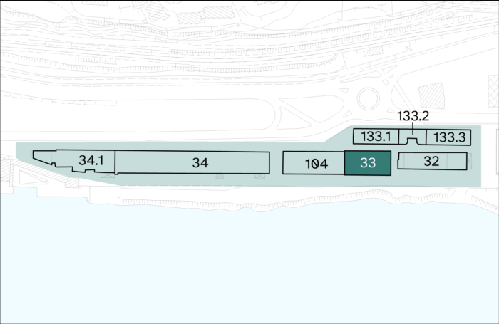TRIESTE (TS) – MAGAZZINO 33 DI PORTO VIVO Pianta principale