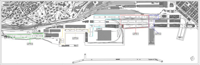 Trieste (TS) – Porto Vivo’s Warehouse 103, former Warehouse 8 and “Edificio 121” floorplan