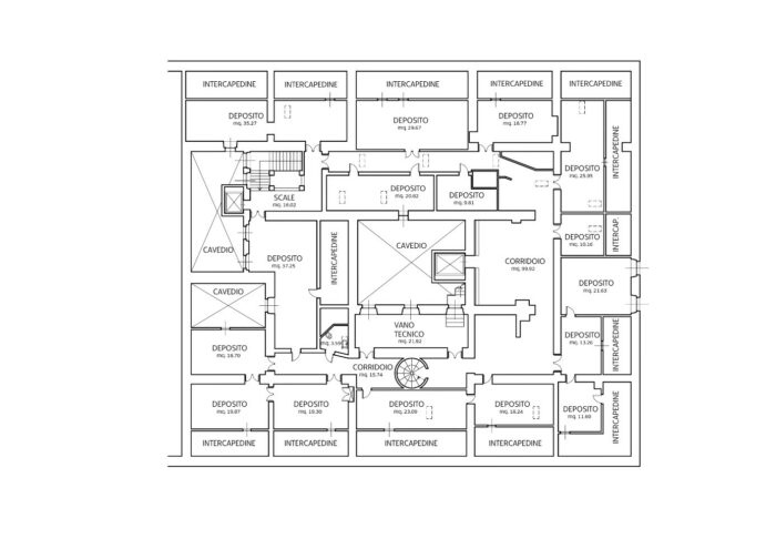 Trieste (TS) – Palazzo Vucetich floorplan
